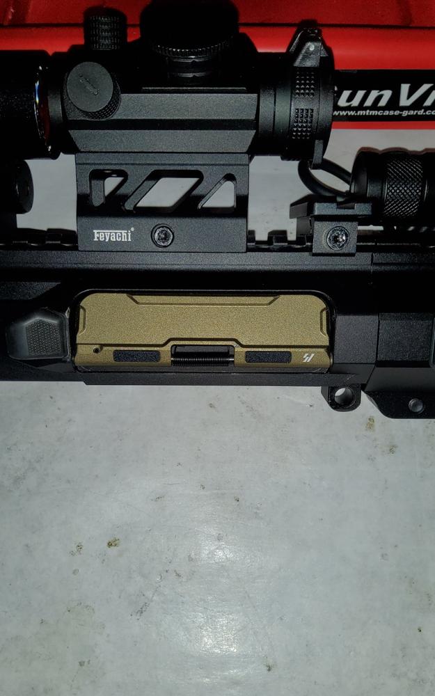 Strike Industries AR Billet Ultimate Dust Cover - FDE - Customer Photo From Paul Owens