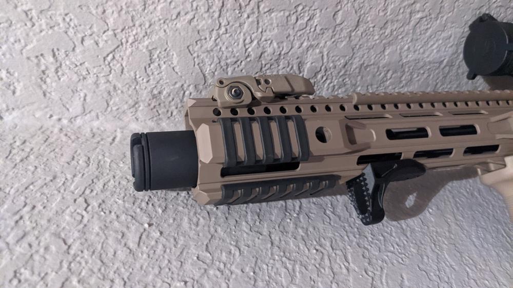 Trinity Force AR-15 M-LOK Barricade Handstop - Customer Photo From Carson H