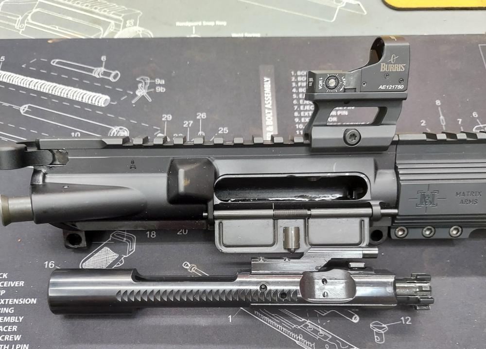 AO Precision C158 SP/HPT/MPI 5.56 Bolt Carrier Group - Black Nitride - Customer Photo From Lawrence Dodson