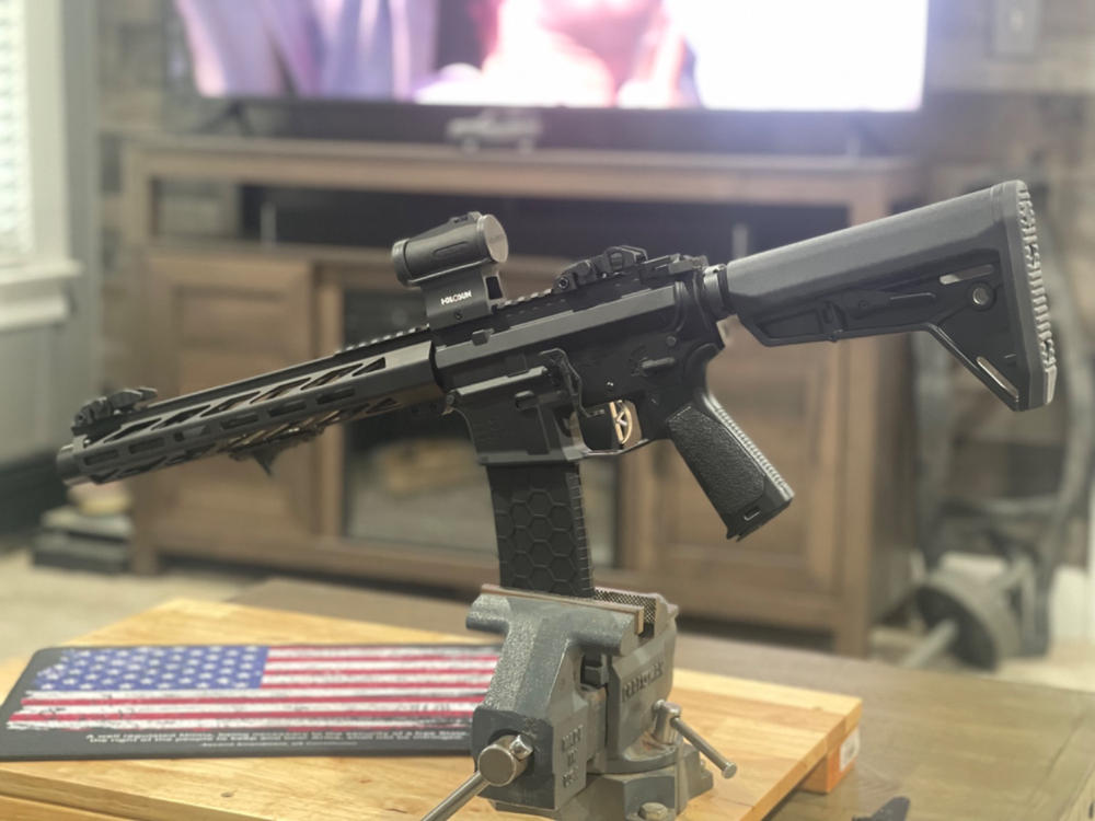 Trinity Force Aluminum Flip-Up Sight Set - Customer Photo From billy serviss