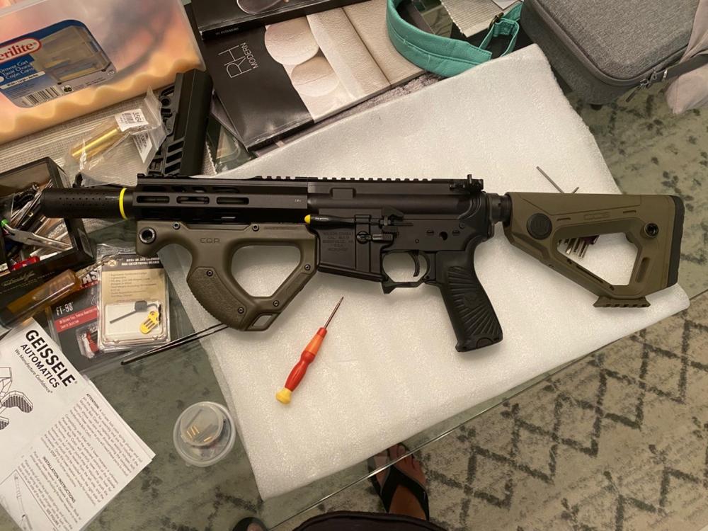 Hera Arms AR-15 CCS Mil-Spec Buttstock - OD Green - Customer Photo From karlvincent b. reyes