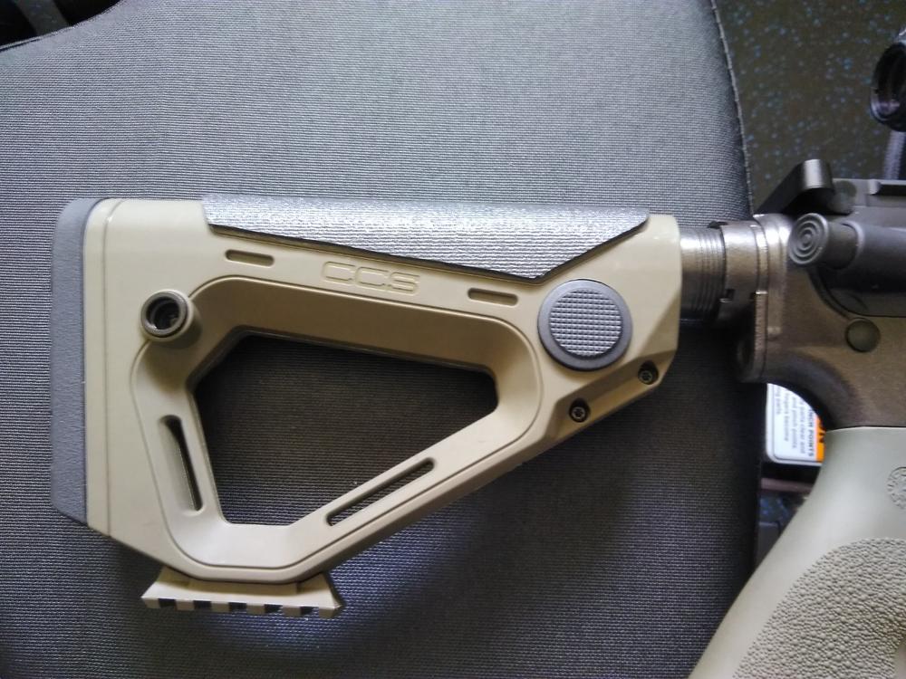 Hera Arms AR-15 CCS Mil-Spec Buttstock - OD Green - Customer Photo From John F Montgomery II