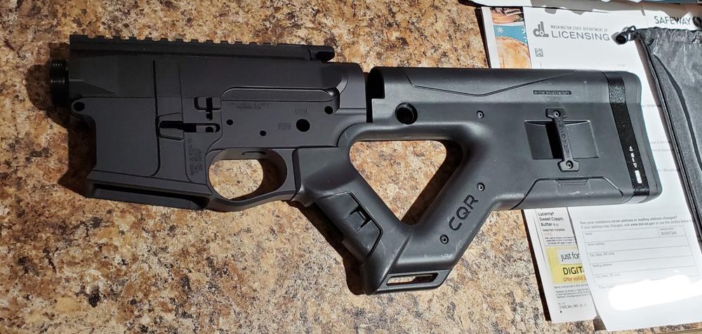 Hera Arms AR-15 CQR Mil-Spec Buttstock - Black - Customer Photo From Aniwat Ratana