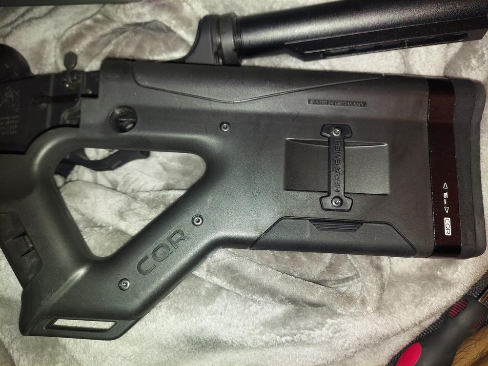 Hera Arms AR-15 CQR Mil-Spec Buttstock - Customer Photo From Alex