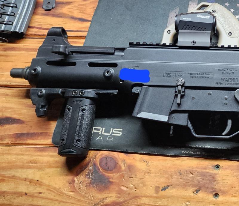 Hera Arms AR-15 HFG Vertical Grip - Black - Customer Photo From Corey Stopka