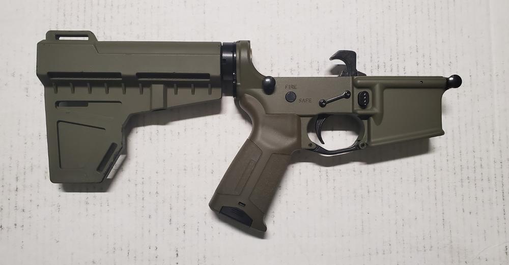 Hera Arms AR-15 Pistol Grip - OD Green - Customer Photo From Tony Thompson