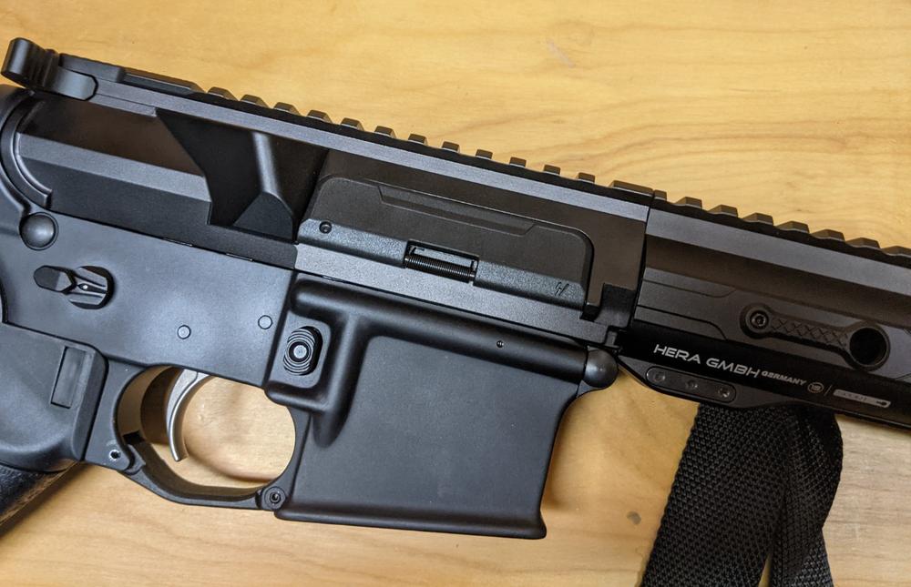 Hera Arms AR-15 Stripped Billet Upper Receiver - No Forward Assist - Customer Photo From ADAM KRAHMER