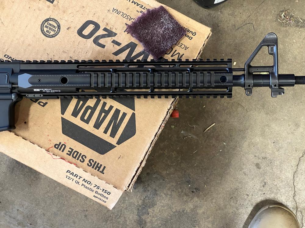 Hera Arms AR-15/M4 IRS Quad Rail Handguard - Customer Photo From Jordon P.