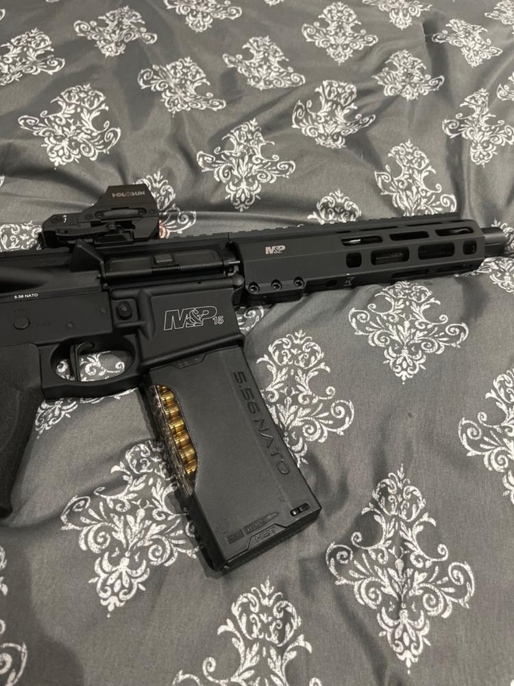 Hera Arms H3T GEN 2 Transparent Frame 30-Round Polymer Magazine - Black - Customer Photo From Ladarreo Wells