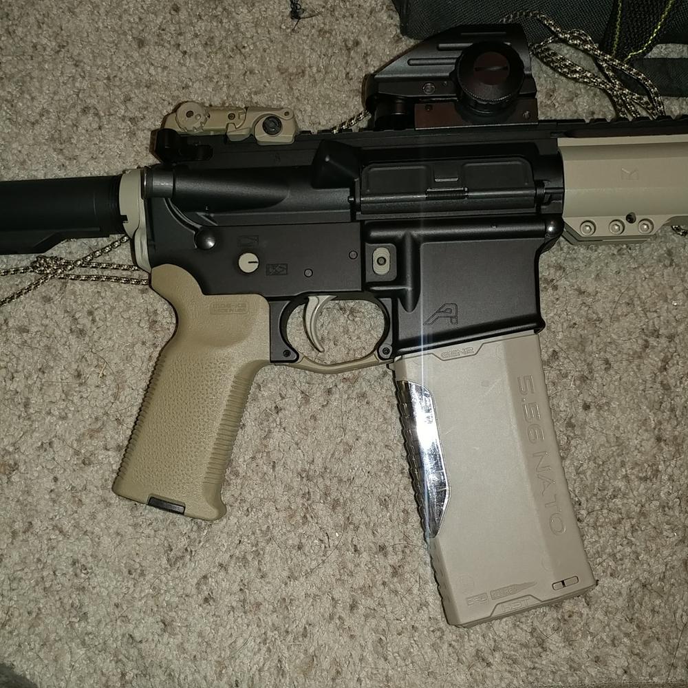 Hera Arms H3T GEN 2 Transparent Frame 30-Round Polymer Magazine - Tan - Customer Photo From Ray Long