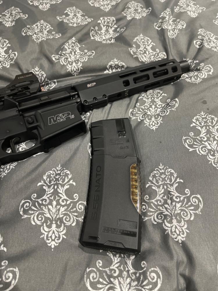 Hera Arms H3T GEN 2 Transparent Frame 30-Round Polymer Magazine - Black - Customer Photo From Ladarreo Wells