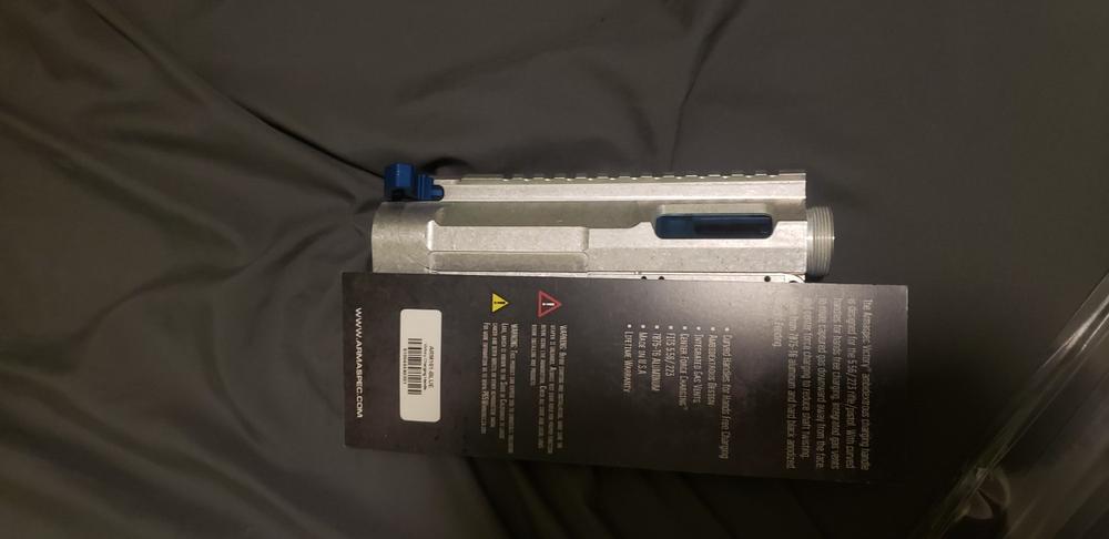 NBS 9mm Bolt Carrier Group – Blue PVD - Customer Photo From Yitzchak Roffman