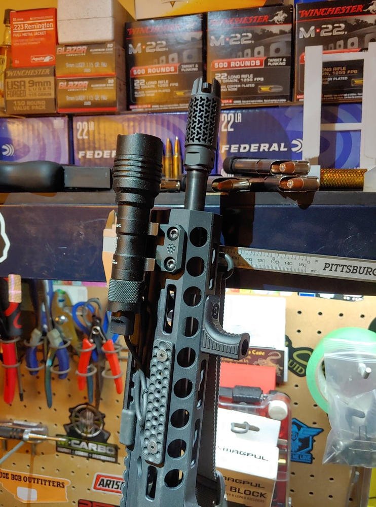 Precision Armament 1/2x28 Accu-Washer Muzzle Alignment System - Customer Photo From Chris Jones