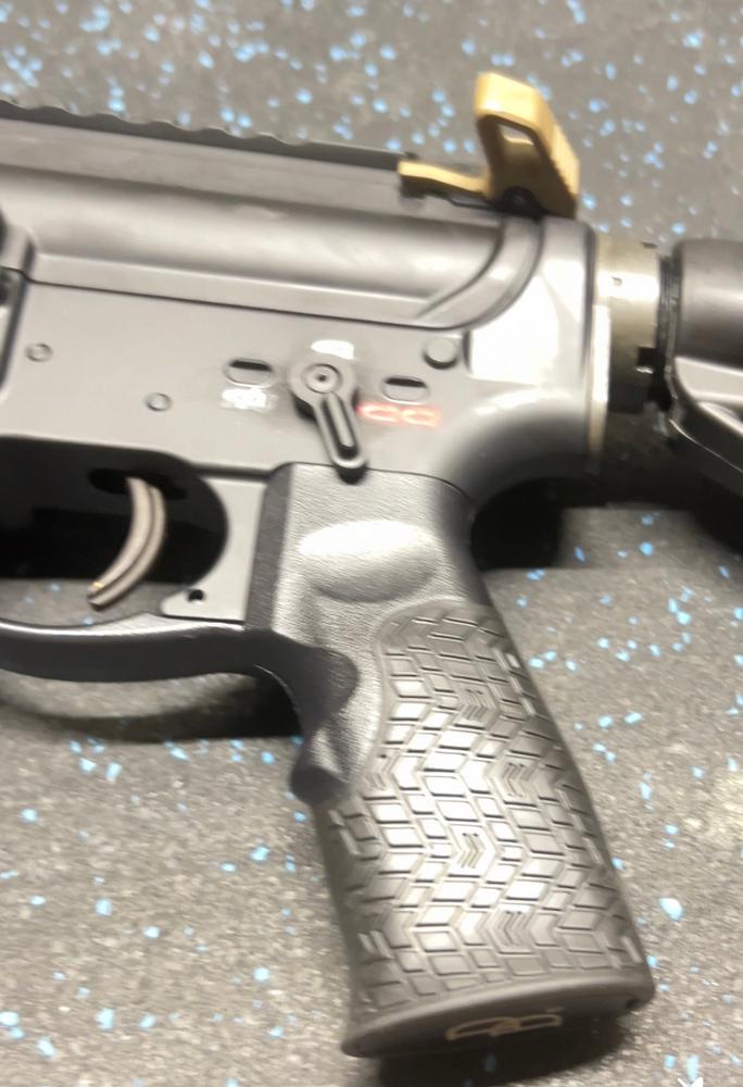 Daniel Defense Overmolded Pistol Grip (With Trigger Guard) - Customer Photo From Sgt J