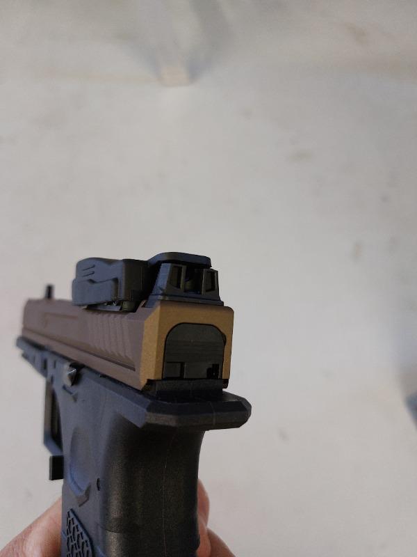 Strike Industries For Glock Iron Sight Set - Suppressor Height - Customer Photo From William Miller