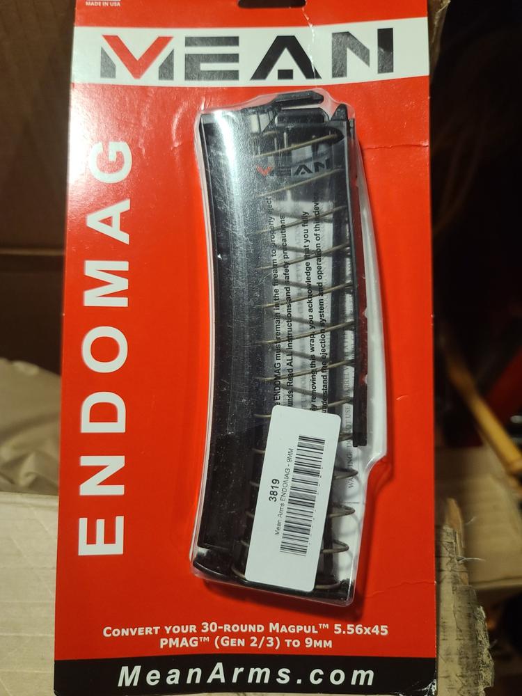 Mean Arms EndoMag 9mm PMAG Conversion Kit - 3 Pack - Customer Photo From Aaron Fields