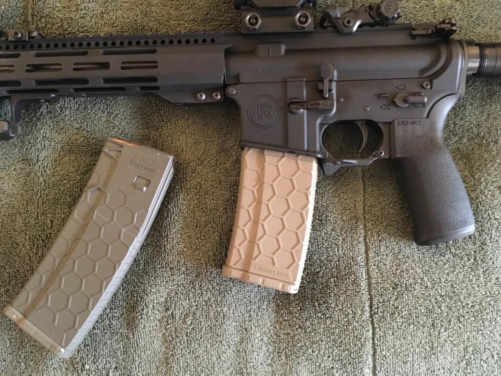 Hexmag Series 2 Magazine - .223/5.56 - 30RD - FDE - Customer Photo From Carl Costanzo