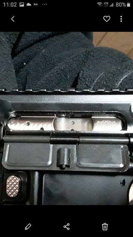 NBS AR-15 Dust Cover / Port Door Kit - Customer Photo From Charles Lampe