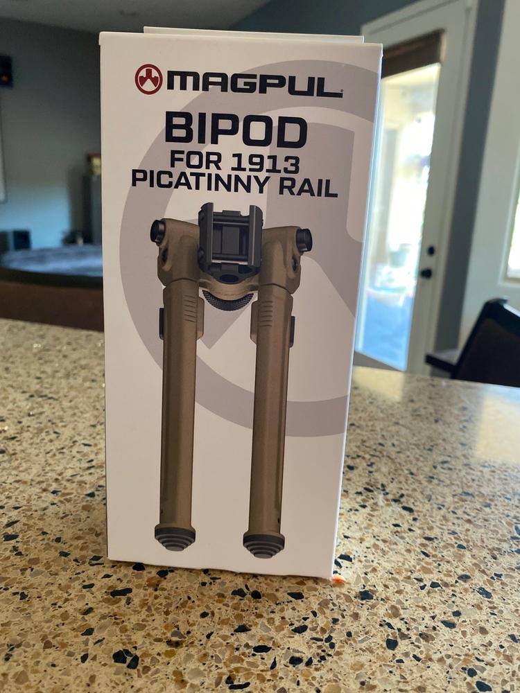 Magpul Bipod for 1913 Picatinny - FDE - Customer Photo From Stephan Pellegrini