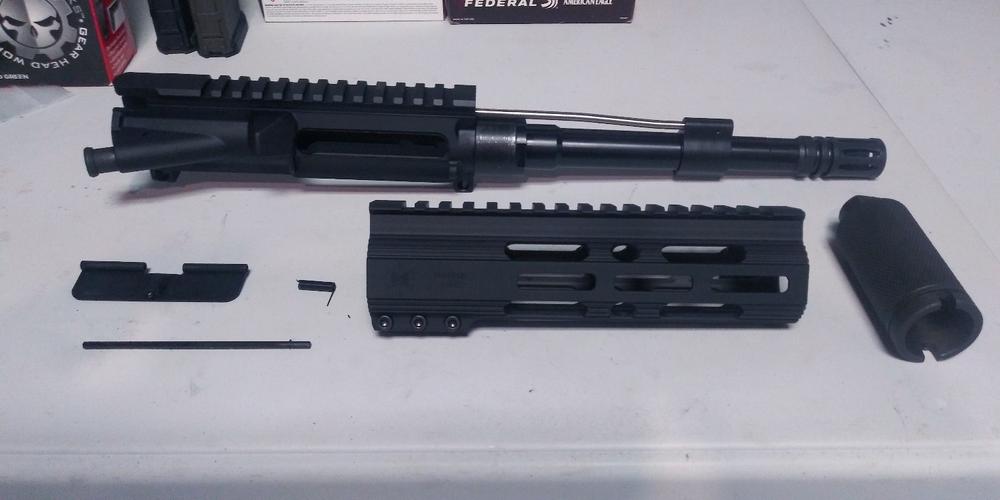 NBS 7.5″ 5.56 DRP Pistol M-LOK Upper Assembly - Customer Photo From Steve Z.