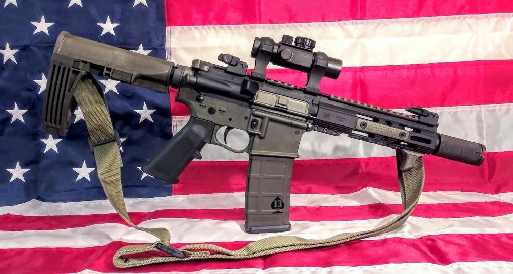 NBS 7.5″ 5.56 DRP Pistol M-LOK Upper Assembly - Customer Photo From Steve Z.