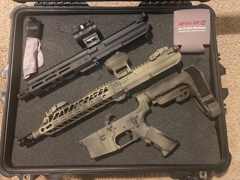 NBS 7.5″ 5.56 DRP Pistol M-LOK Upper Assembly - Customer Photo From Rico Bergonio