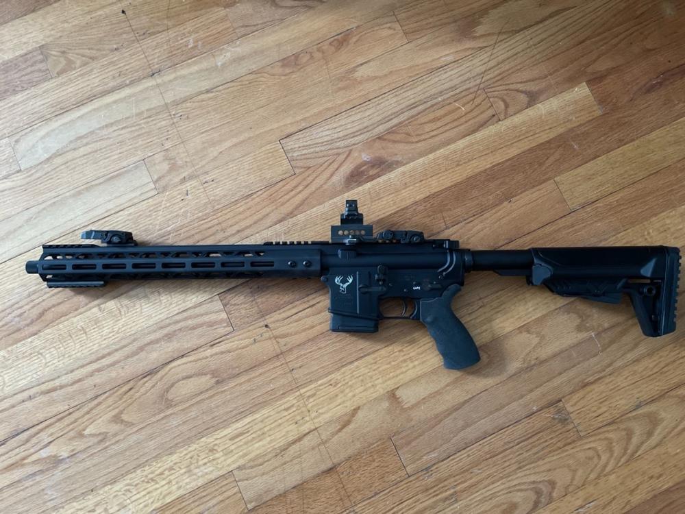 Trinity Force 15" MK2 M-LOK Free Float Handguard - Customer Photo From Charles Masaracchia