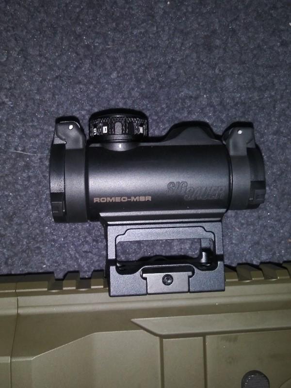 SIG Sauer ROMEO-MSR Red Dot Sight – 2 MOA - Customer Photo From Bradley Quaderer