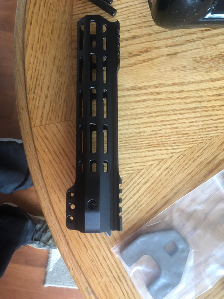 Dirty Bird AR-15 SMRS Handguard - Slim M-LOK Rail System - Black, 9.5" - Customer Photo From Chad Boswell