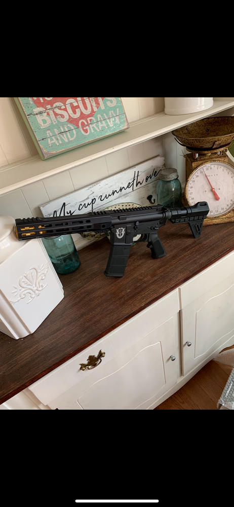 Dirty Bird AR-15 SMRS Handguard - Slim M-LOK Rail System - Black, 9.5" - Customer Photo From Michael Marshall