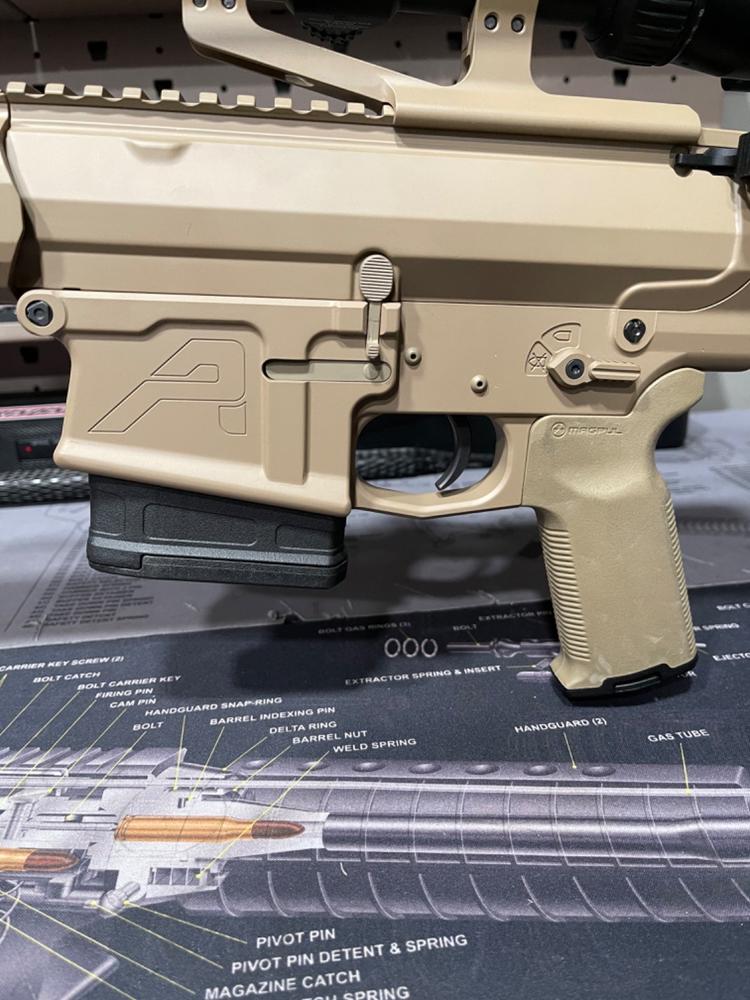 Aero Precision M5 (.308) Stripped Lower Receiver - FDE - Customer Photo From Aaron Wotman