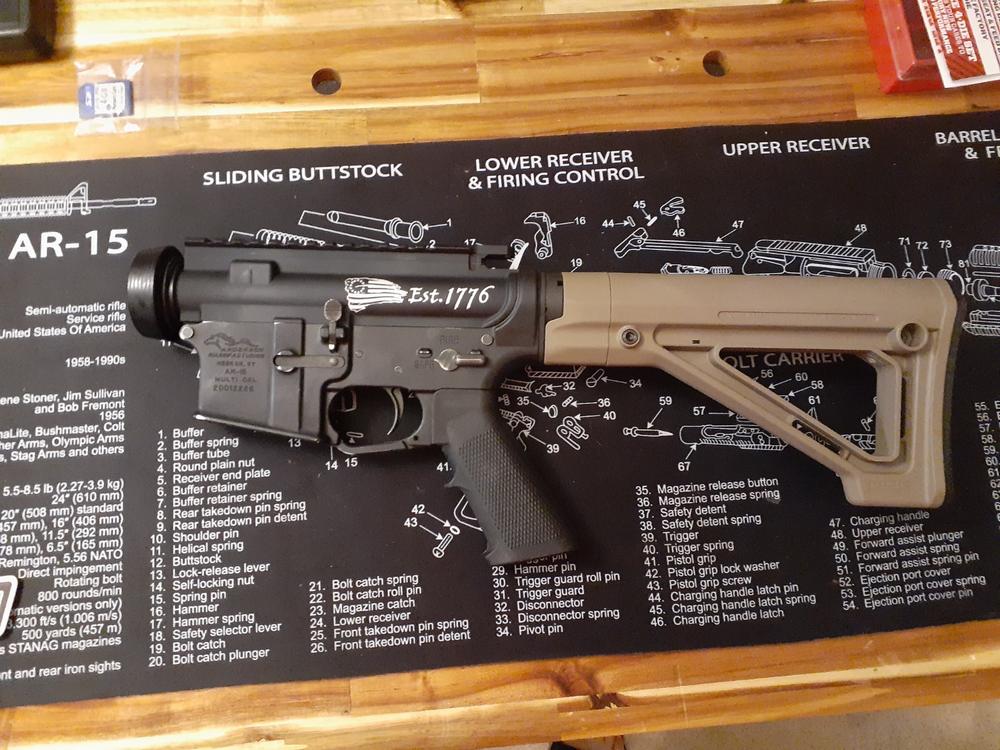 Dirty Bird AR-15 True Mil-Spec Carbine Receiver Extension / Buffer Kit - Customer Photo From Robert Stocksick