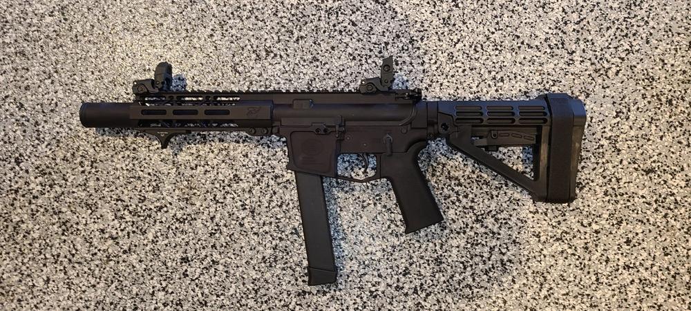 Dirty Bird DB9 9mm Billet Lower Receiver - Customer Photo From Steve Gold