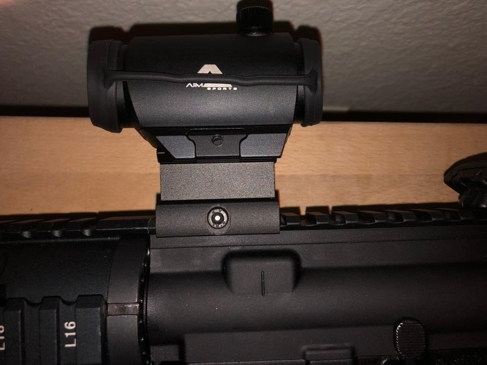 Aim Sports 1X20MM Dual Illuminated 4 MOA Micro Dot Sight - Customer Photo From Martin Lin