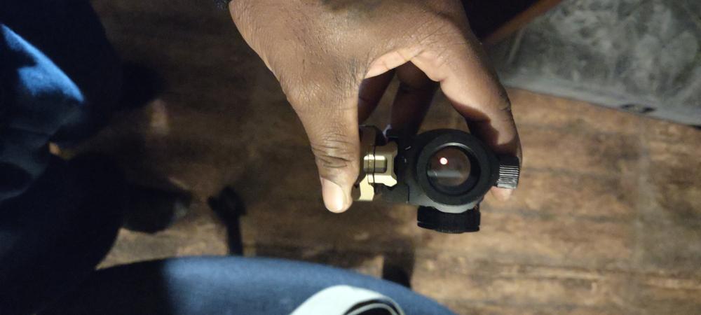 Aim Sports 1X20MM Dual Illuminated 4 MOA Micro Dot Sight - Customer Photo From Anthony Reed