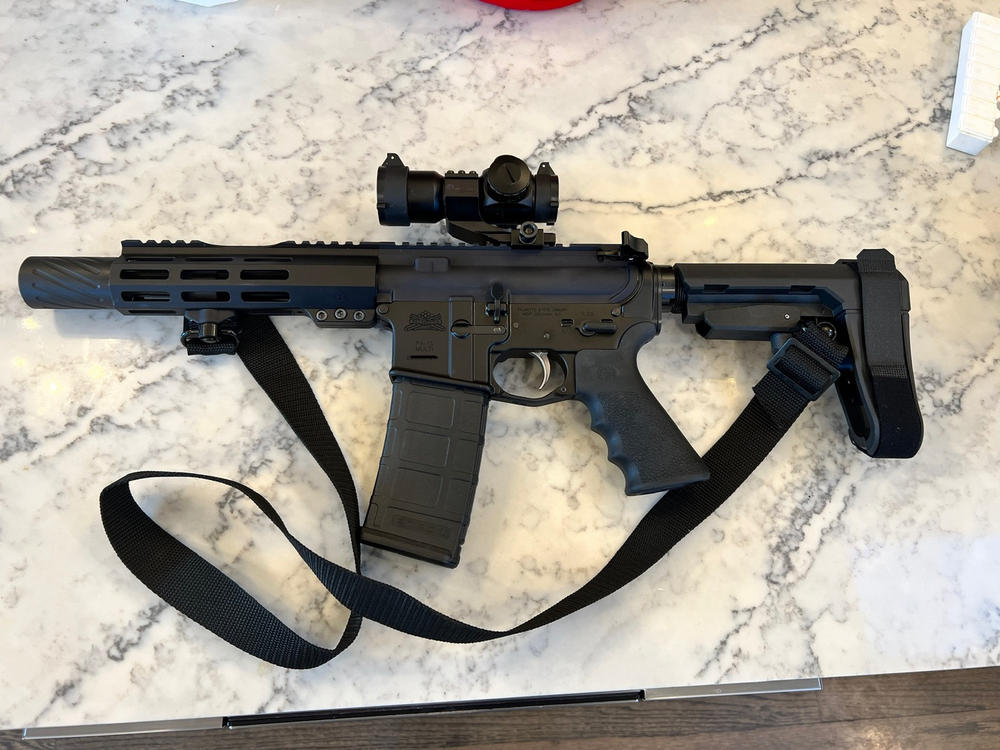 Dirty Bird Industries 7.5″ 5.56 DRP Pistol M-LOK V2 Upper Assembly - Customer Photo From Tom Verga