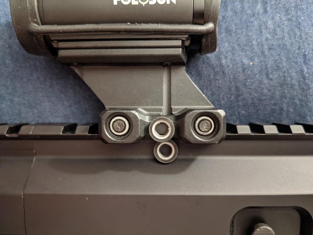 Primary Arms GLx Lower 1/3 Cowitness Micro Dot Riser w/ .125 - Customer Photo From A.C.