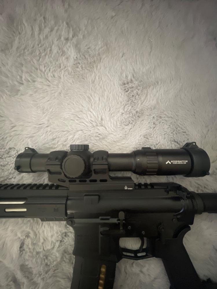 Primary Arms SLx 1-6x24mm FFP Rifle Scope - ACSS Raptor M2 5.56 / .308 - Customer Photo From Jacob Rodrigues