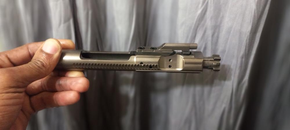 Dirty Bird AR-15 5.56/.223/300BLK Bolt Carrier Group - Polished Nickel Boron - Customer Photo From LeRoy Henry