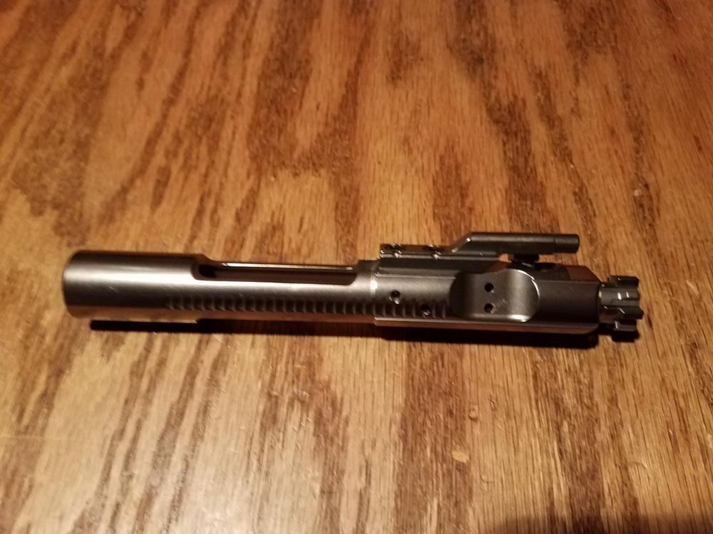 Dirty Bird AR-15 5.56/.223/300BLK Bolt Carrier Group - Polished Nickel Boron - Customer Photo From David Bosch