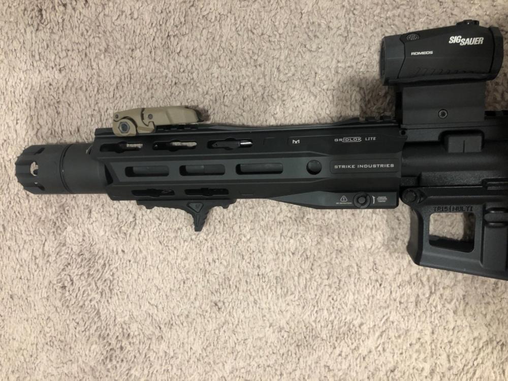 Strike Industries GRIDLOK LITE M-LOK Handguard Assembly - 8.5", Black - Customer Photo From Wilbourn Bautista