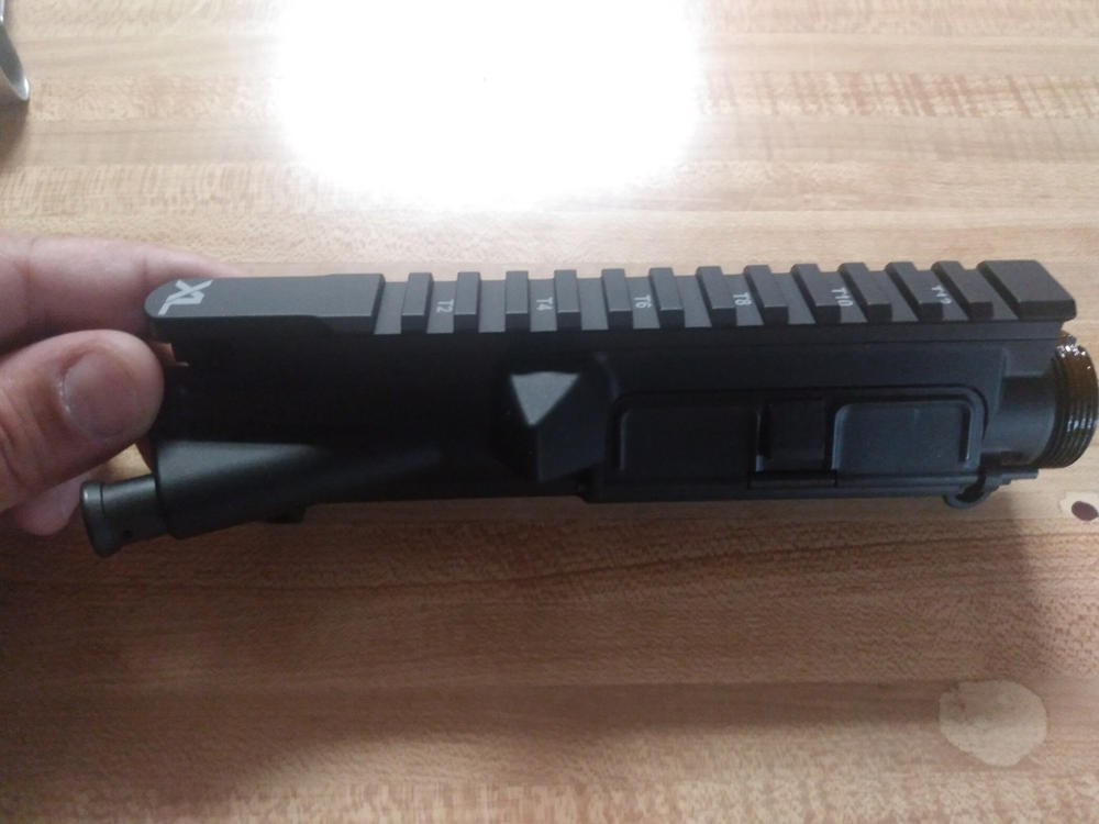 Aero Precision AR-15 XL Assembled Upper Receiver - Anodized Black - Customer Photo From Erica Taylor