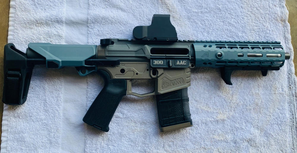 Wilson Combat 8" .300 BLK SBR Stainless Pistol Barrel - Customer Photo From James Davis