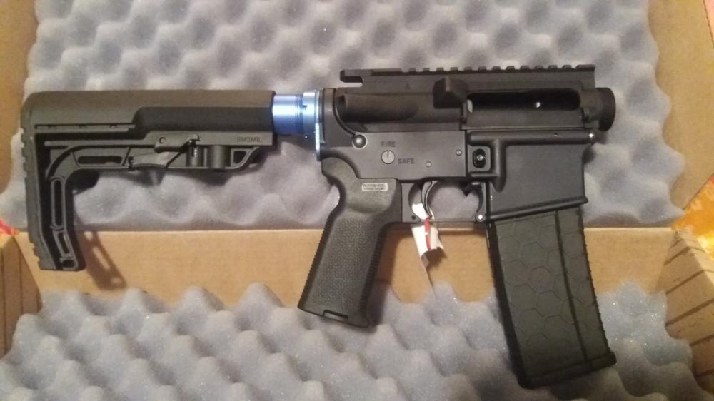 Wilson Combat AR-15 .458 SOCOM Stripped Forged Upper Receiver - Customer Photo From David Wolfe