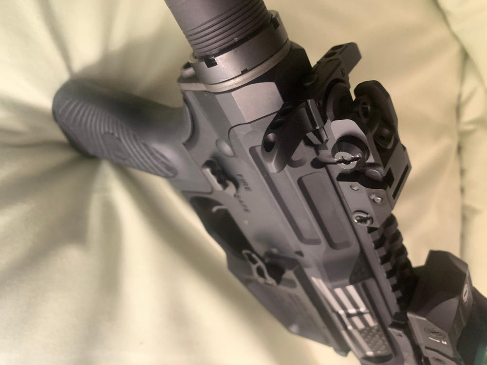 Wilson Combat AR-15 Bullet-Proof Ambidextrous Charging Handle - Small - Customer Photo From Tri Nguyen