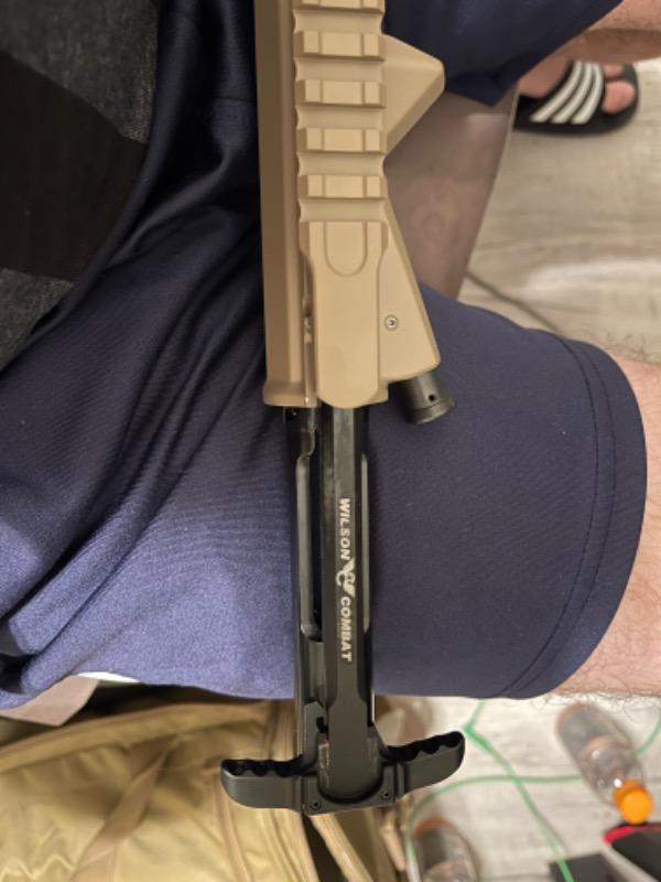 Wilson Combat AR-15 Bullet-Proof Ambidextrous Charging Handle - Medium - Customer Photo From Benjamin Walls