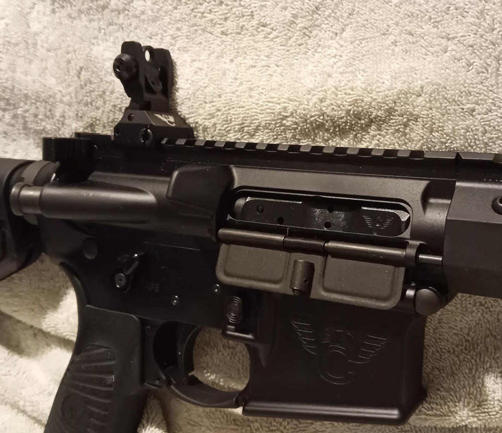 Wilson Combat AR-15 Rail Mount Back-Up Sight Set - Customer Photo From Stephen Booth