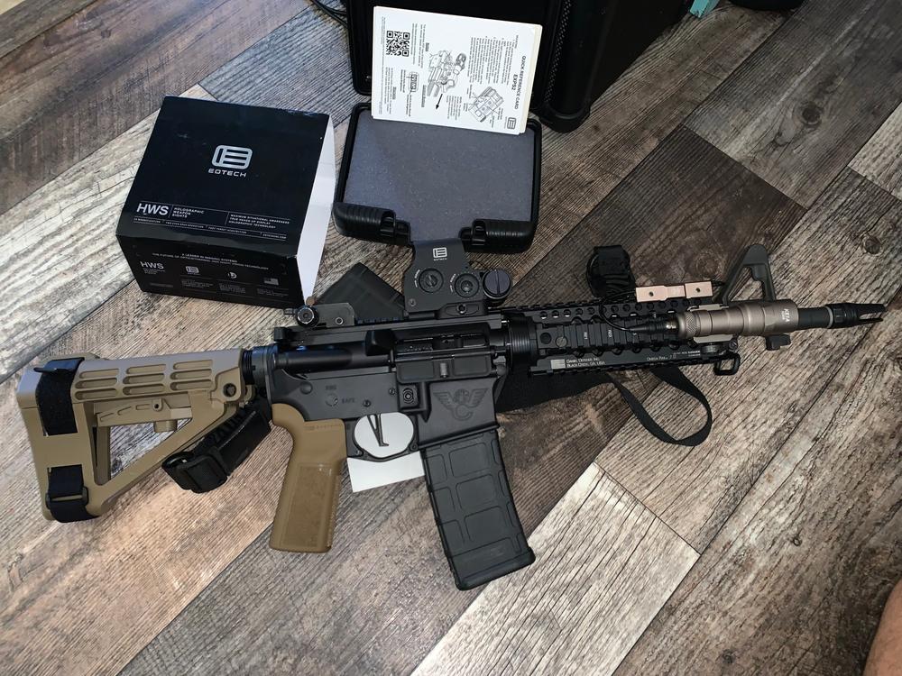 Wilson Combat AR-15 Stripped Forged Lower Receiver - Customer Photo From Rockie got a gat 