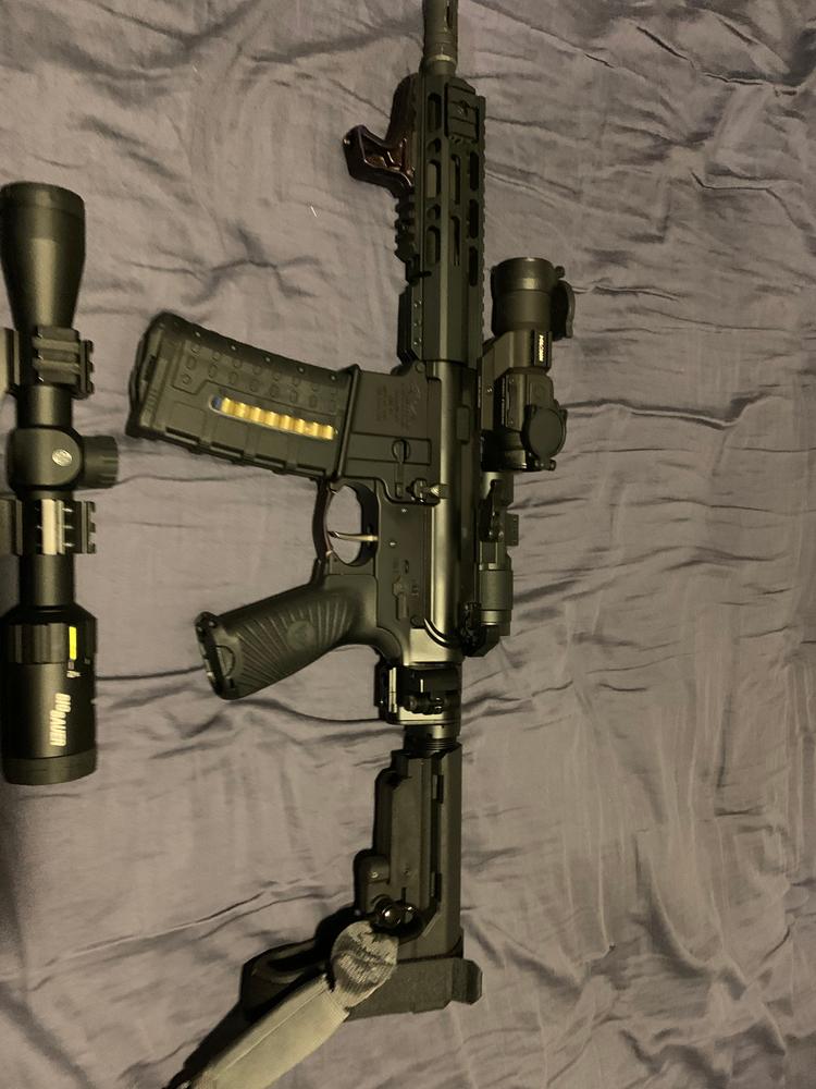 Wilson Combat/BCM Starburst AR-15 Pistol Grip - Black - Customer Photo From Frank Bonazza III