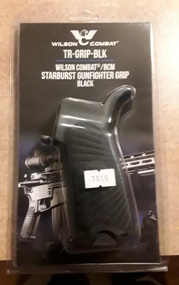 Wilson Combat/BCM Starburst AR-15 Pistol Grip - Black - Customer Photo From David Fernandez